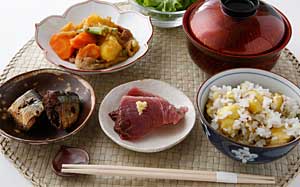 秋色の食卓