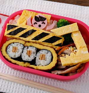 ショベルカー弁当