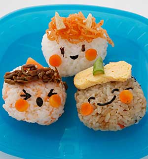 子鬼のおにぎり