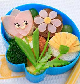 春のお花弁当