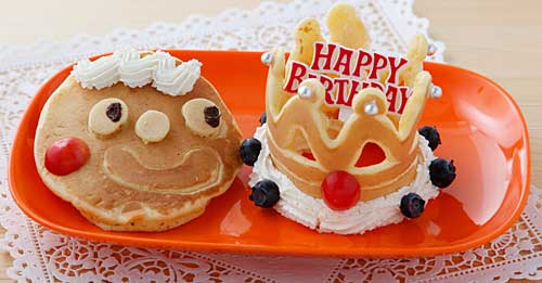 ホットケーキでBIRTHDAY