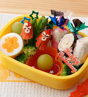 ロールパン弁当