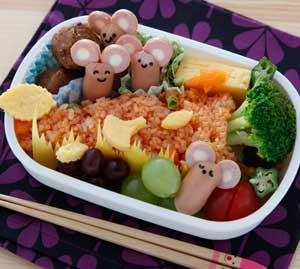 大きなにんじんとれたよ弁当