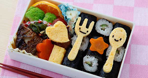 細まきの弁当