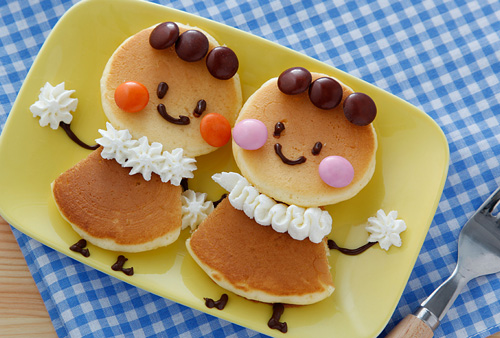 ホットケーキで絵日記