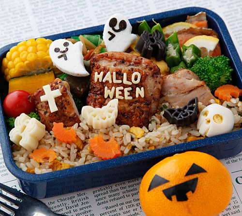 ハロウィンのお墓弁当