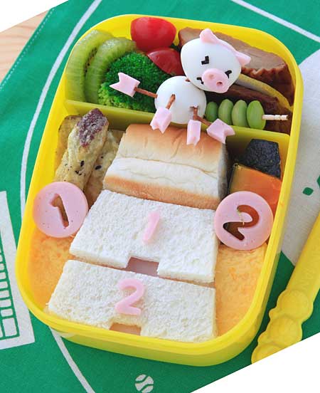 子犬のレフリー弁当