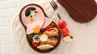 マトリョーシカサンドイッチレシピ動画をハイビジョン、英語字幕付きで再公開しました