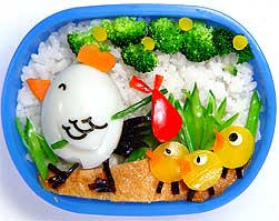 にわとり弁当2
