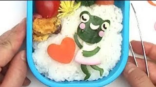 かえる弁当レシピ動画公開