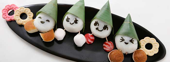 笹だんごであそぼ – 笹だんごもかわいく