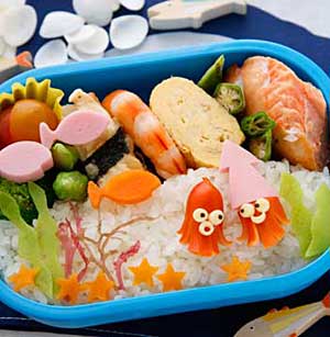 海底散歩のお弁当