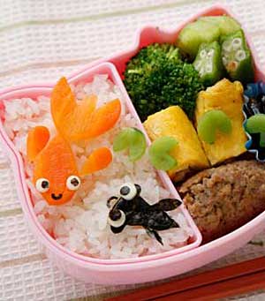 出目金の初恋お弁当 – 夏は恋の季節?