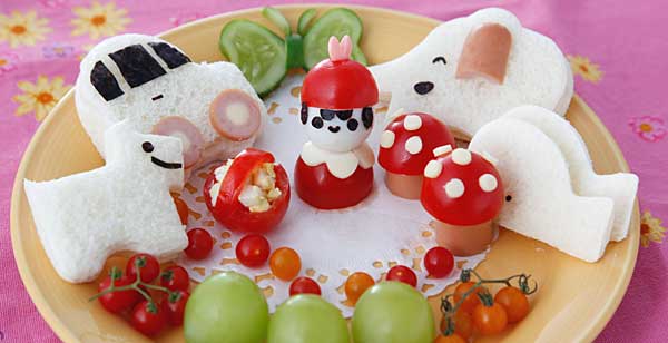 あかずきんちゃんとお友達ランチ