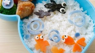 金魚のお弁当の作り方動画公開