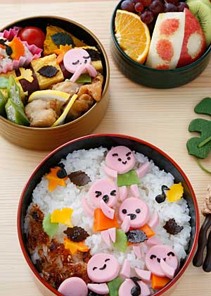 ソーセージ小僧弁当 – かくれんぼのはじまり、はじまり～！