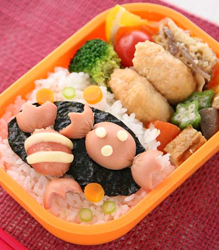 キャンディー弁当 – ウィンナーの飾り切り