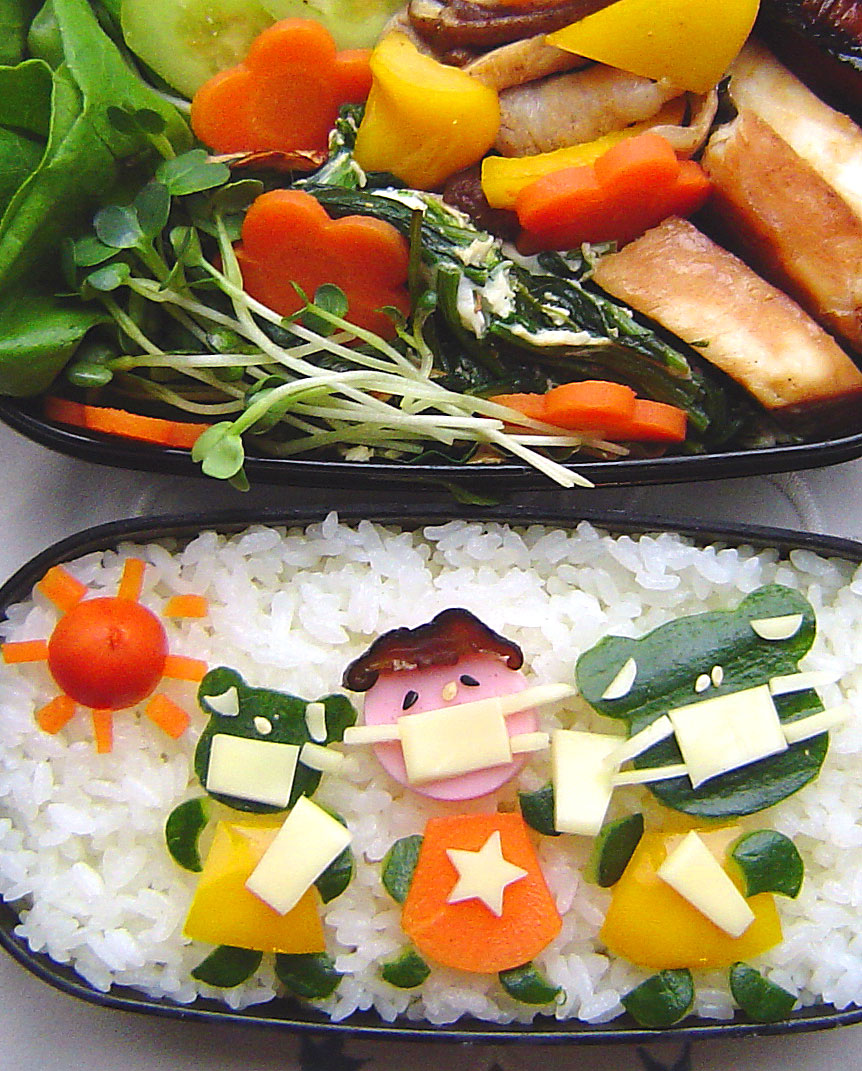 風邪ひき組弁当