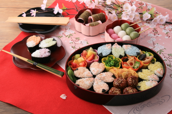 お花見用家族弁当