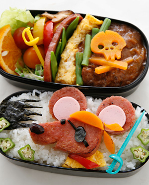 ねずみの海賊弁当