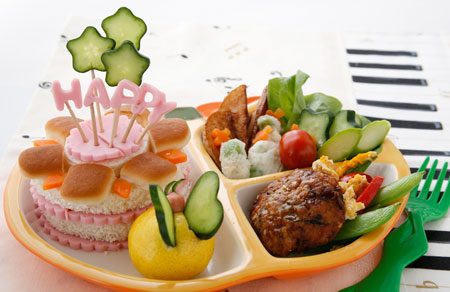 誕生日のサンドイッチランチ