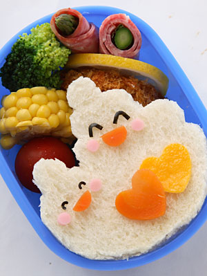 入道雲弁当 – 集中豪雨注意!!