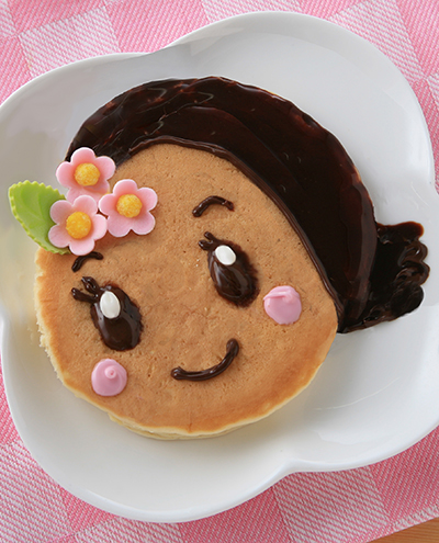 朝のフレミちゃんパンケーキ – Deco spoon使ってみました！