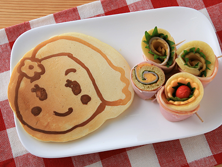 フレミちゃんパンケーキ2 – Deco spoon使ってみました！