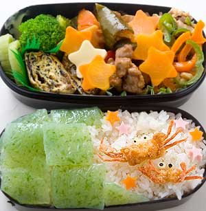 カニのお散歩弁当