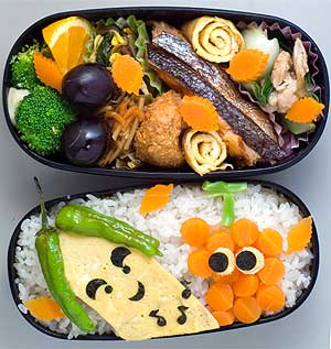 とうもろこしとぶどう弁当