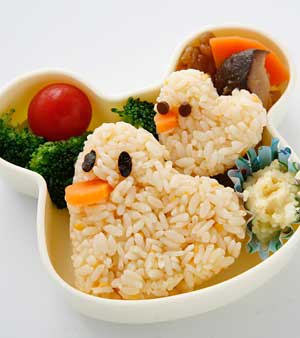 あひるの親子弁当
