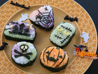 ハロウィンおにぎり – デコふりdeカンタン!デコ弁