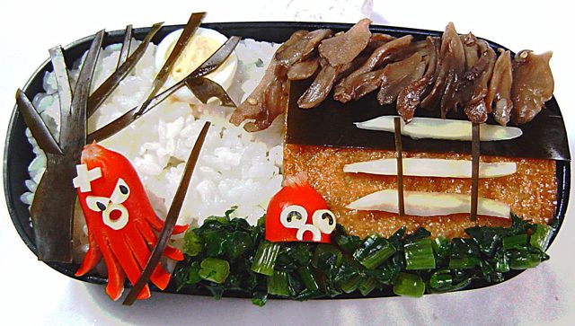大根干しの古民家弁当