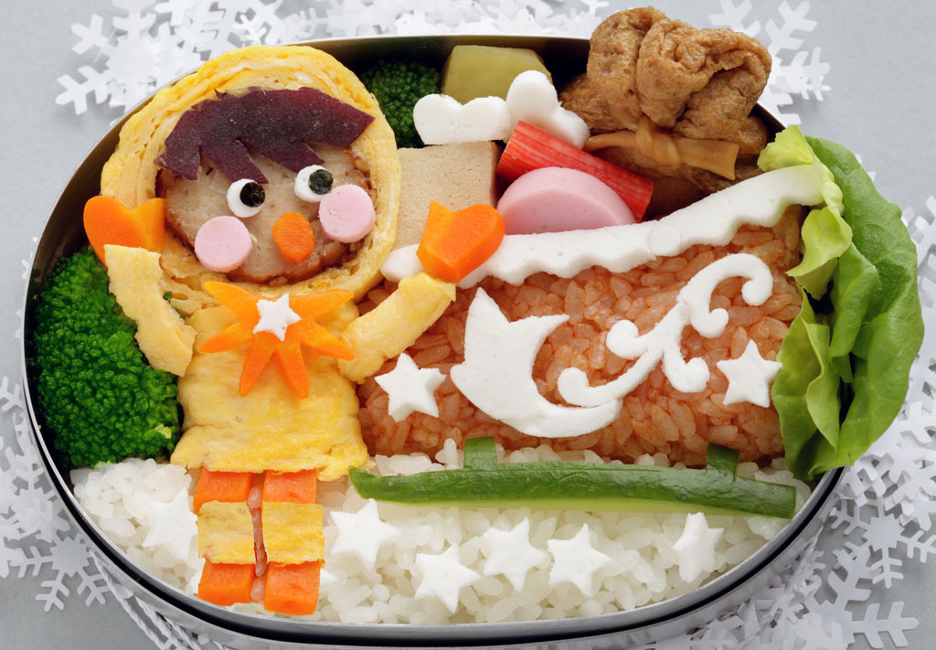 サンタのソリ弁当