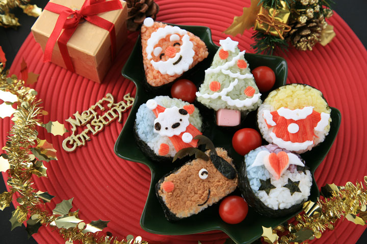 クリスマスおにぎり