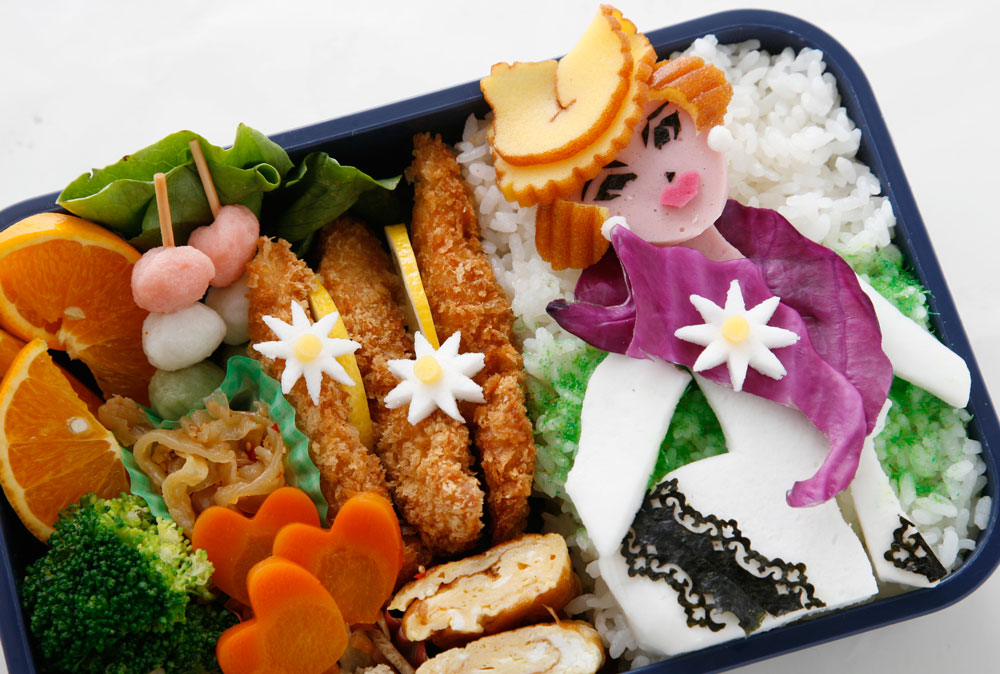 梅咲いたの弁当