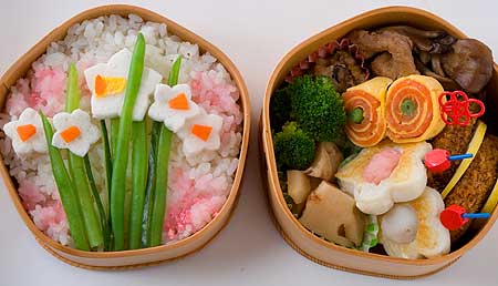 水仙が咲きました!弁当