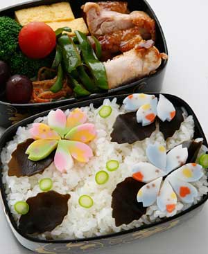 春の気配弁当