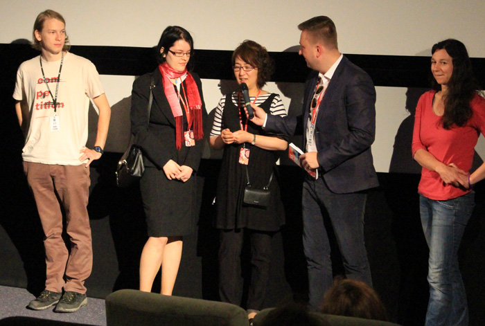 ズリーン国際映画祭で舞台挨拶