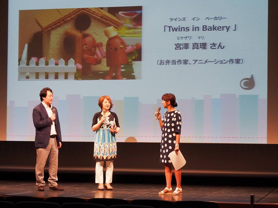 日韓ショートムービーフェスタで舞台挨拶