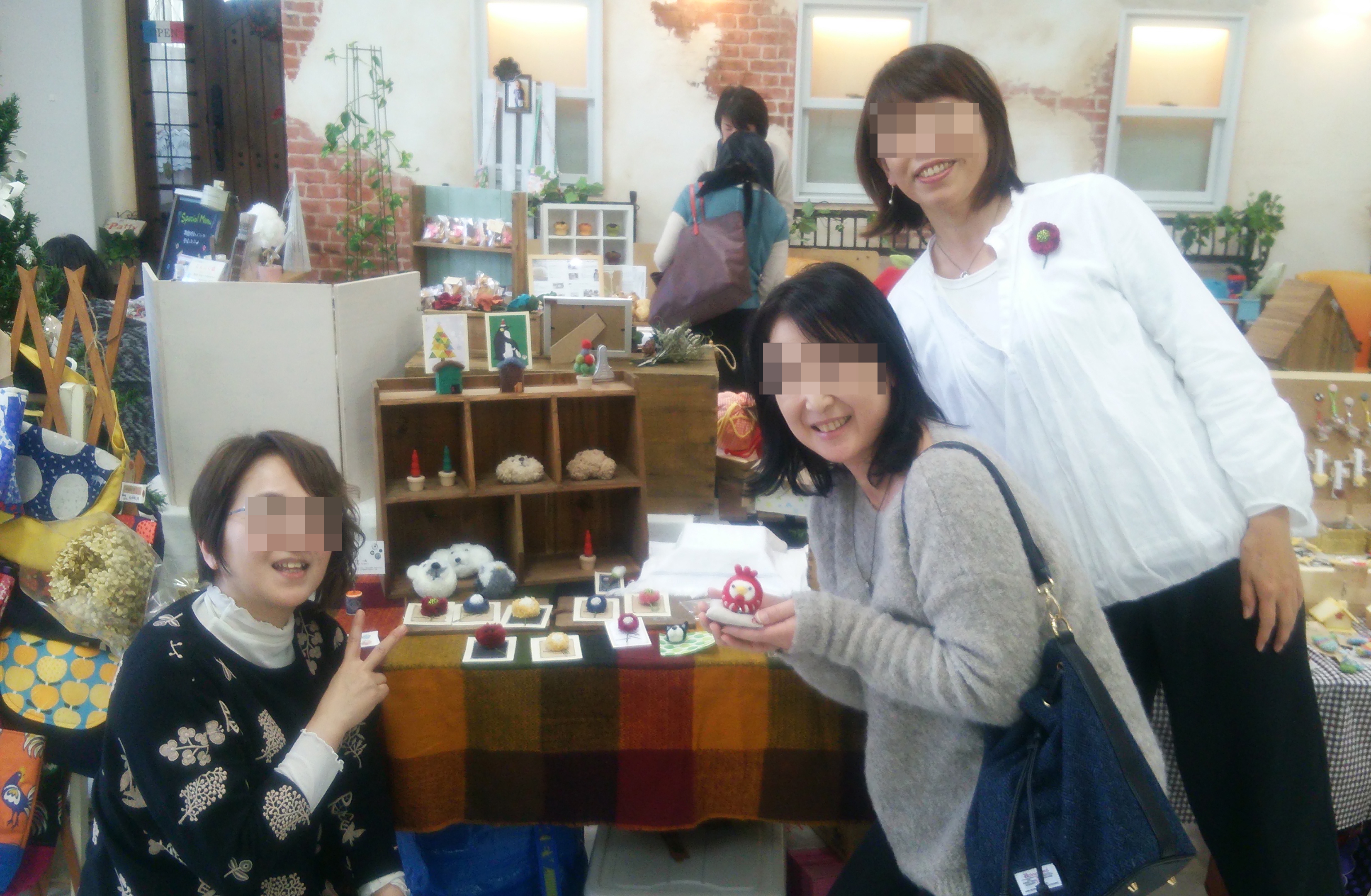 むらままさんの作品展示会にお邪魔しました!