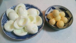 黄身と白身を分ける