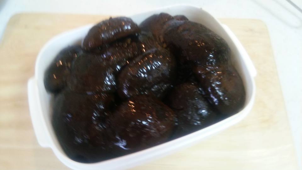 椎茸煮えました