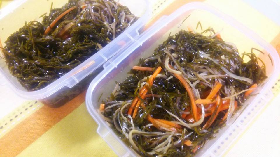 松前漬けの仕込み