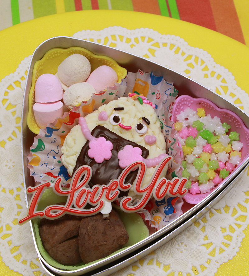 今年のバレンタインは　こにぎりくん作戦！