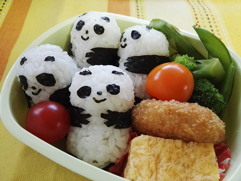 パンダおにぎり