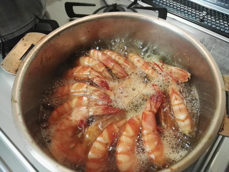 海老の艶煮