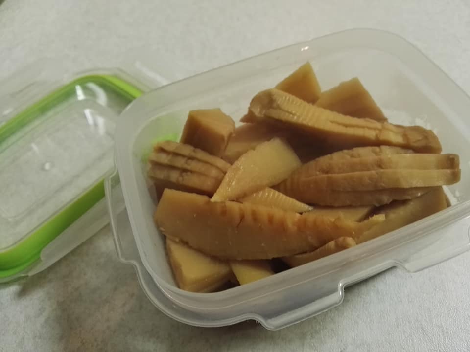 簑たけのこの含め煮