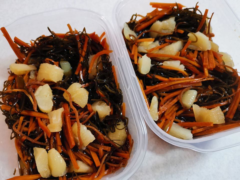 松前漬け完成 – おせち作るんだもの