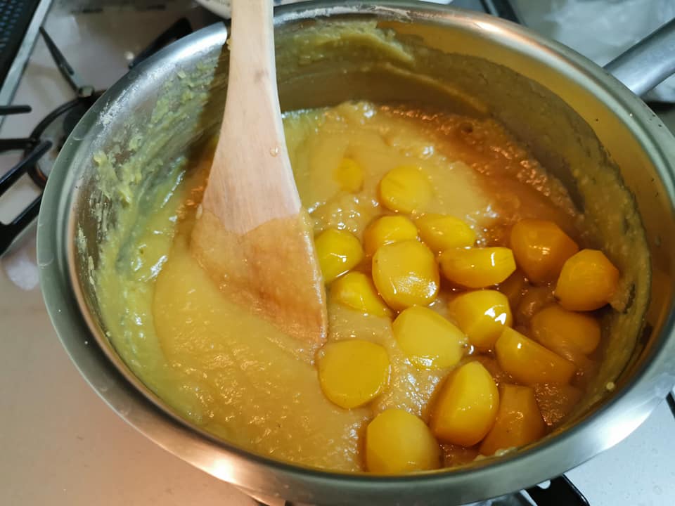 栗きんとん完成 – おせち作るんだもの